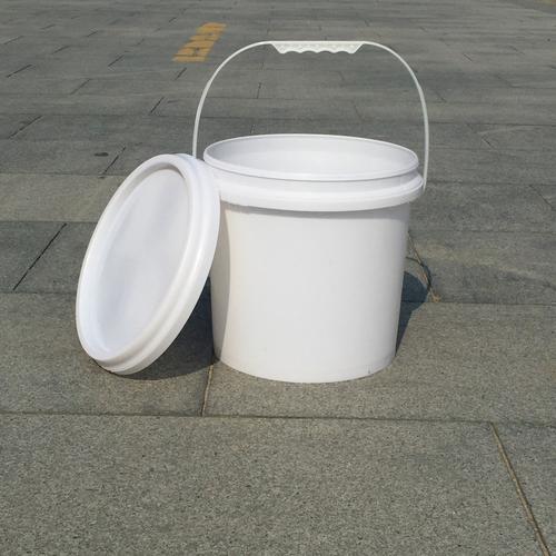 厂方批发10l塑料提手油漆桶 润滑油桶包装桶 塑料油漆桶圆形